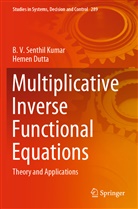 Hemen Dutta, B Senthil Kumar, B V Senthil Kumar, B. V. Senthil Kumar - Multiplicative Inverse Functional Equations