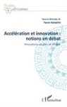 Yaovi Akakpo - Accélération et innovation : notions en débat