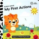 P I Kids - Baby Einstein Slide & Move My First Actions Novelty Board Book
