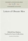 Ulrich von Hutten, Ulrich Von Hutten - Letters of Obscure Men