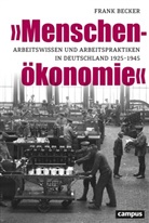 Frank Becker - »Menschenökonomie«