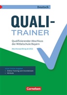 Claudia Heidenreich, Claudi Heidenreich, Claudia Heidenreich, Werner Heidenreich, Werner Heidenreich - Abschlussprüfungstrainer Deutsch - Bayern - 9. Jahrgangsstufe Quali-Trainer - Qualifizierender Abschluss der Mittelschule - Arbeitsheft mit Lösungen und Online-Training Grundwissen