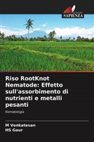 HS Gaur, M Venkatesan, M. Venkatesan - Riso RootKnot Nematode: Effetto sull'assorbimento di nutrienti e metalli pesanti