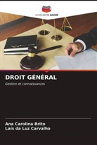 Ana Carolina Brito, Laís da Luz Carvalho - DROIT GÉNÉRAL