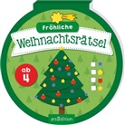 Winter-Mal- und Rätselspaß