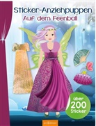 Sticker-Anziehpuppen - Auf dem Feenball