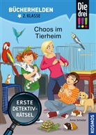 Anne Scheller, Isabelle Metzen - Die drei !!!, Bücherhelden 2. Klasse, Chaos im Tierheim