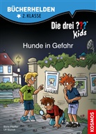 Ul Blanck, Ulf Blanck, Boris Pfeiffer, Steffen Gumpert - Die drei ??? Kids, Bücherhelden 2. Klasse, Hunde in Gefahr