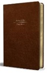 ENGLISH STANDARD VERSION, Reina Valera Revisada 1960 - Biblia Bilingüe Reina Valera 1960/ESV Tamaño grande piel marrón / Bilingual Bible RVR60/English Standard Large Size Large Print Leather