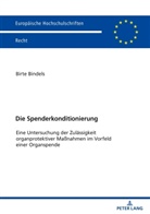 Birte Bindels - Die Spenderkonditionierung