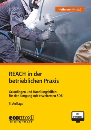 Kerstin Heitmann - REACH in der betrieblichen Praxis, m. 1 Buch, m. 1 Online-Zugang - Grundlagen und Handlungshilfen für den Umgang mit erweiterten Sicherheitsdatenblättern