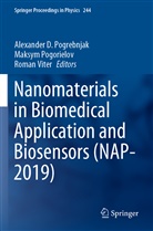 Maksy Pogorielov, Maksym Pogorielov, Alexander D. Pogrebnjak, Roman Viter - Nanomaterials in Biomedical Application and Biosensors (NAP-2019)