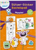 Nadja Schwendemann, Nadja Schwendemann - Glitzer-Sticker Bastelspaß. Monster