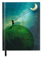 Flame Tree Publishing, Catrin Welz-Stein, Flame Tree Publishing - Catrin Welz-Stein: Chasing the Moon (Blank Sketch Book)
