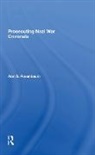 Alan S Rosenbaum, Alan S. Rosenbaum - Prosecuting Nazi War Criminals