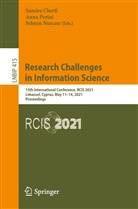 Samira Cherfi, Selmin Nurcan, Ann Perini, Anna Perini - Research Challenges in Information Science