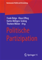 Frank Bätge, Klau Effing, Klaus Effing, Katrin Möltgen-Sicking, Katrin Möltgen-Sicking u a, Thorben Winter - Politische Partizipation
