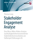 Thomas Lang - Stakeholder Engagement Analyse