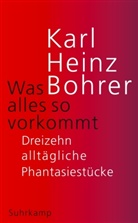 Karl Heinz Bohrer - Was alles so vorkommt