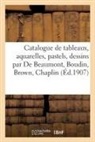 Collectif, Georges Petit - Catalogue de tableaux modernes,
