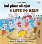 Shelley Admont, Kidkiddos Books - I Love to Help (Romanian English Bilingual Book for Kids)