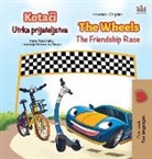 Kidkiddos Books, Inna Nusinsky - The Wheels The Friendship Race (Croatian English Bilingual Children's Book)