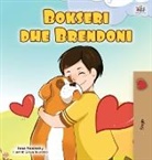 Kidkiddos Books, Inna Nusinsky - Boxer and Brandon (Albanian Children's Book)