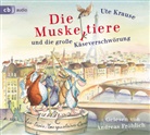 Ute Krause, Andreas Fröhlich - Die Muskeltiere und die große Käseverschwörung, 3 Audio-CD (Hörbuch)