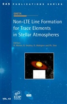 Richard Monier, Barry Smalley, Wahlgren Glenn - Non-LTE Line Formation for Trace Elements in Stellar Atmospheres