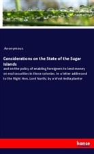 Anonymous - Considerations on the State of the Sugar Islands
