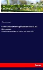 Anonymous - Continuation of correspondence between the Government