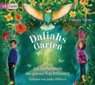 Fabiola Turan, Jodie Ahlborn - Daliahs Garten - Das Geheimnis des grünen Nachtfeuers, 4 Audio-CD (Audio book)
