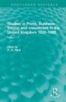 P. E. Hart, P.e. Hart, P. E. Hart, P.e. Hart - Studies in Profit, Business Saving Investment in United Kingdom 1920