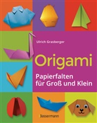 Ulrich Grasberger - Origami. Papierfalten für Groß und Klein. Die einfachste Art zu Basteln. Tiere, Blumen, Papierflieger, Himmel & Hölle, Fingerpuppen u.v.m.