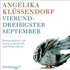 Angelika Klüssendorf, Corinna Harfouch, Walter Kreye - Vierunddreißigster September, 4 Audio-CD (Audio book)