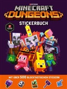 Minecraft, Mojang - Minecraft Dungeons Stickerbuch