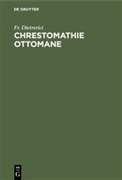 Fr. Dietrerici - Chrestomathie ottomane