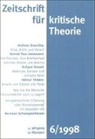 Wolfgan Bock, Wolfgang Bock, Sven Kramer, Gerhard Schweppenhäuser - Zeitschrift für kritische Theorie / Zeitschrift für kritische Theorie, Heft 6