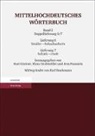 Kurt Gärtner, Klau Grubmüller, Klaus Grubmüller, Jens-Dieter Haustein, Jens Haustein u a, Karl Stackmann - Mittelhochdeutsches Wörterbuch. Zweiter Band Lieferung 6 und 7