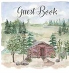 Lulu And Bell - Cabin house guest book (hardback) , comments book, guest book to sign, vacation home, holiday home, visitors comment book