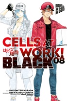 Shigemitsu Harada, Issey Hatsuyoshiya - Cells at Work! BLACK. Bd.8