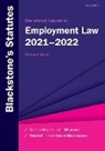 Kidner, KIDNER, Richard Kidner, Richard (Emeritus Professor of Law Kidner, Richard Kidner, Richard (Emeritus Professor of Law Kidner... - Blackstone''s Statutes on Employment Law 2021-2022