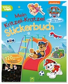Luise Holthausen, Luise Holthausen, Schwager &amp; Steinlein Verlag - PAW Patrol Mein Kritzel-Kratzel Stickerbuch mit Bambus-Stick