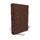 Thomas Nelson, Thomas Nelson - Nkjv, Single Column Wide Margin Reference Bible, Leathersoft, Brown,