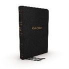 Thomas Nelson, Thomas Nelson - Kjv, Thinline Bible, Large Print, Genuine Leather, Black, Red