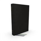 Thomas Nelson, Thomas Nelson - Net Bible, Thinline Large Print, Genuine Leather, Black, Thumb