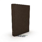 Thomas Nelson - Net Bible, Thinline Large Print, Genuine Leather, Brown, Comfort Print
