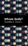 Dorothy L Sayers, Dorothy L. Sayers - Whose Body?