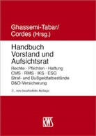 Cordes, Malte Cordes, Nima Ghassemi-Tabar - Handbuch Vorstand und Aufsichtsrat