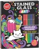 Editors of Klutz, Klutz Press - Stained Glass Art: Dazzling Designs (Klutz Activity Book)